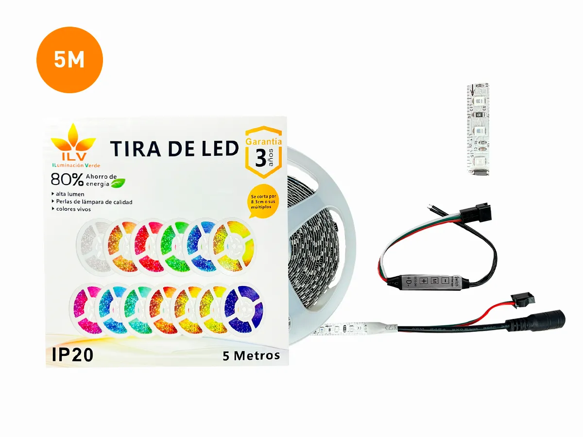 TIRA 2835 8MM. 5M. ZARCA | ILV Iluminación