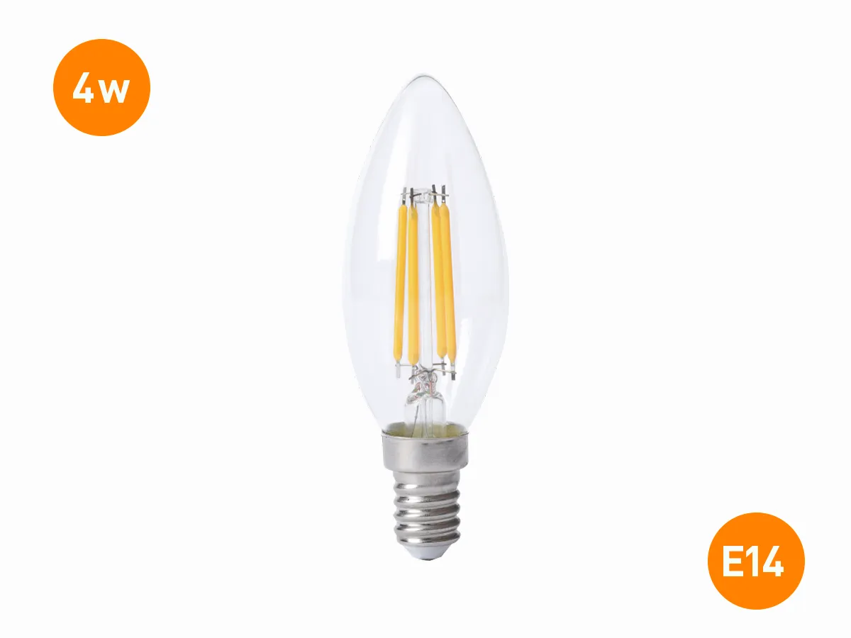 FOCO VELA LED. E14. 4W | ILV Iluminación