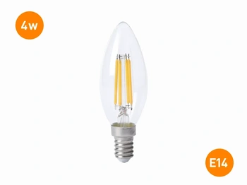 FOCO VELA LED. E14. 4W | ILV Iluminación