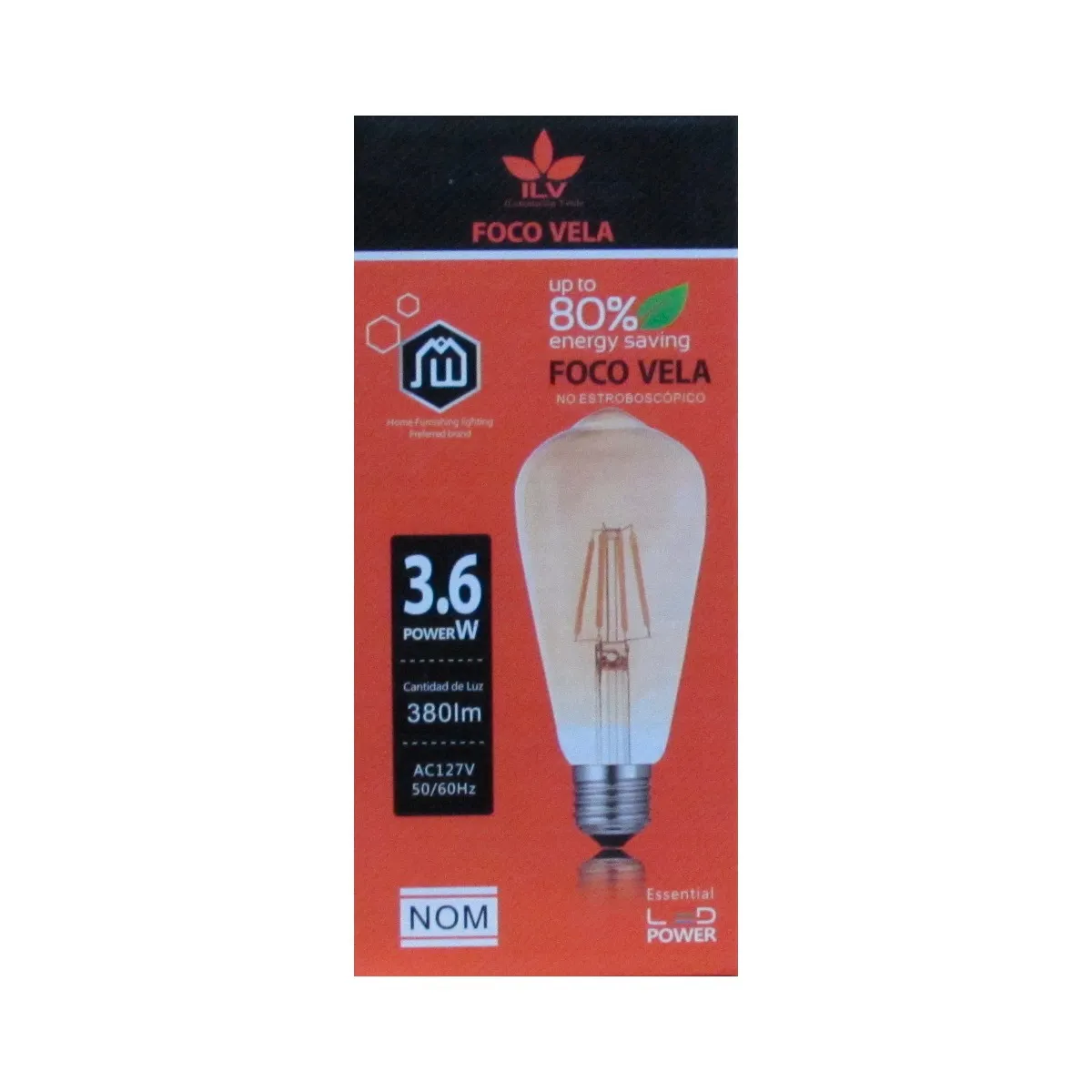 FOCO PERA LED 4W | ILV Iluminación