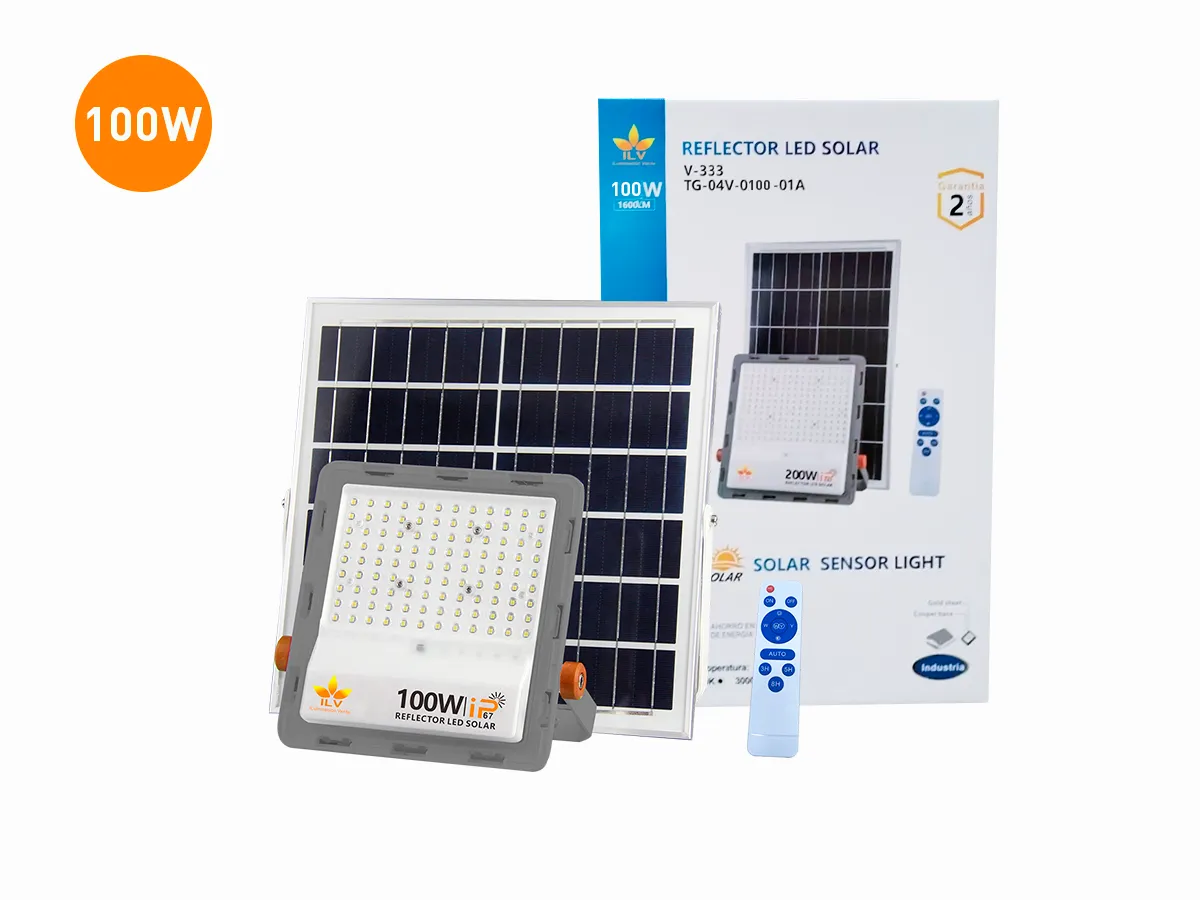 REFLECTOR LED SOLAR.100W | ILV Iluminación