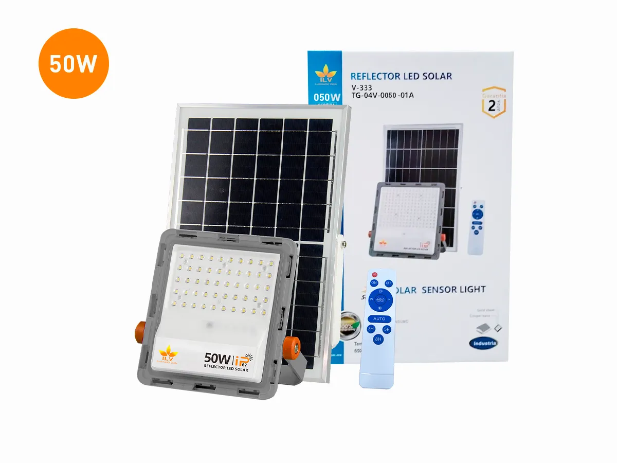 REFLECTOR LED SOLAR. 50W | ILV Iluminación